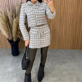 Conjunto Tweed Super Luxo